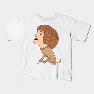 Sarah Jessica Pupper Kids T-Shirt